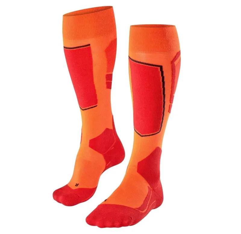 2024 Falke SK4 mens ski socks Orange